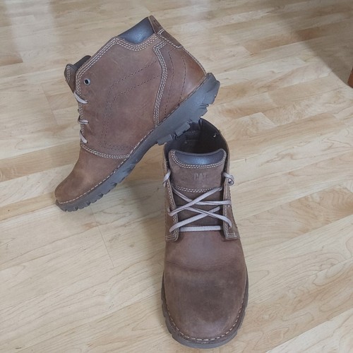 Caterpillar Size 13 Men's P722227 Transform 2.0 Brown Chukka lace up Boots - Picture 9 of 14