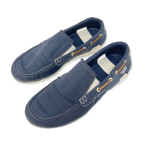 Crocs Beach Line Boat Shoe Slip On 