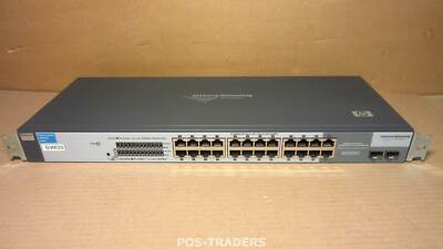 HP 1700-24 J9080A ProCurve Switch 22x 10/100 + 2x combo Gigabit SFP Ports