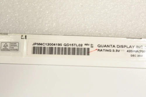 Pantalla LCD mate Quanta 15,4" QD15TL02 Foto 3 de 3