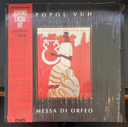 Popol Vuh – Messa Di Orfeo 2018 RSD Exclusive, Limited Edition Orange Vinyl