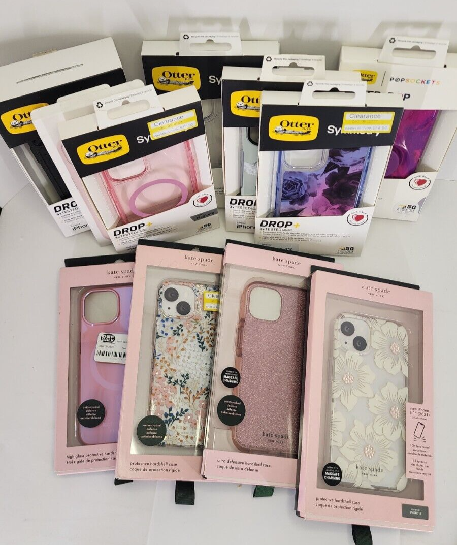 Kate Spade Silicone OtterBox iPhone 13 Case - Stylish Protection  -image