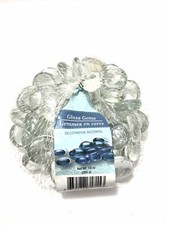 CLEAR Glass Gems Decorative Accents
