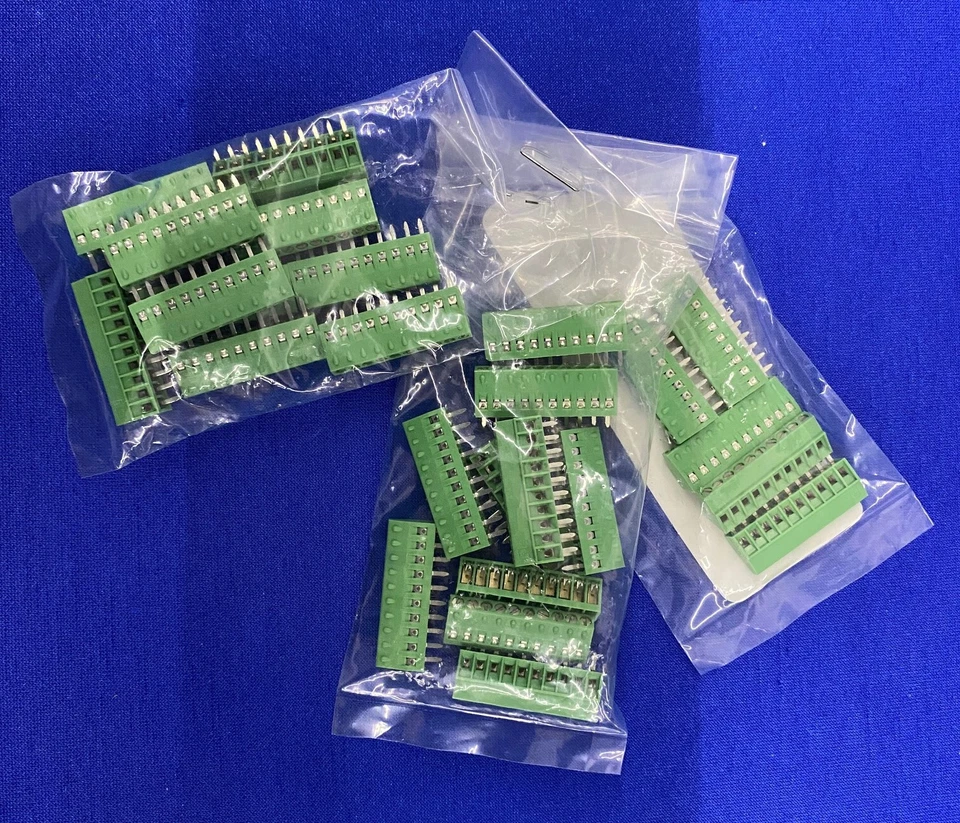 DIGI-KEY 1725737 CONN TERMINAL BLOCK 2.54mm 10POS - 1 PACKAGE QTY 25 BLOCKS - Image 3 of 3