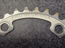 Pro Neck Chainring Old School BMX 34 Tooth 110mm BCD 34t USA NOS Rare Vintage