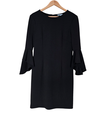 Women's - Antonio Melani Black Bell Sleeve Dress, Size 10