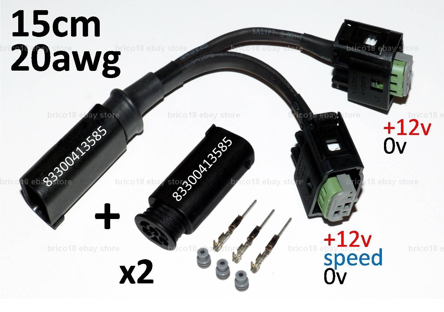 Prise accessoire BMW pour brancher un GPS sur R1200GS et R1250GS sans couper le câble