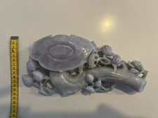 Chinese jade carving on Original Wooden Base