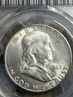 1949-s Franklin Half Dollar, Key Date, PCGS MS62, Free shipping