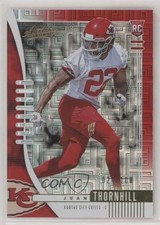 2019 Panini Absolute Rookie Red Squares 24/100 Juan Thornhill #164 0nr3