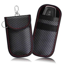 2 Pack Faraday Bags for Key Fob, Faraday Pouch Car Keys RFID Signal Blocking ...