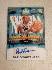 2023-24 Panini Court Kings - Fresh Paint Dariq Whitehead #FP-DWB /125 (AU, RC)