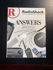 RadioShack 1997 Answers Catalog Vintage Cell Phones Scanner RCA Audio 276 Pgs