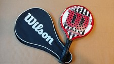 Wilson Champ Killer Grit Technology 355g Padel Racket Low Density Foam Core