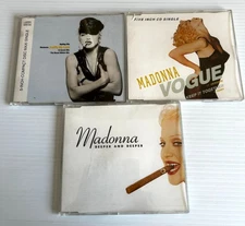 Madonna  Maxi Singles x3 Justify My Love Vogue 12" remix Deeper & Deeper Germany