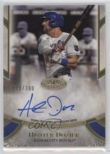 2021 Topps Tier One Prime Performers 70/300 Hunter Dozier #PPA-HD Auto 15mj