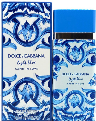 DOLCE & GABBANA LIGHT BLUE CAPRI IN LOVE EDP SPRAY FOR WOMEN 3.3