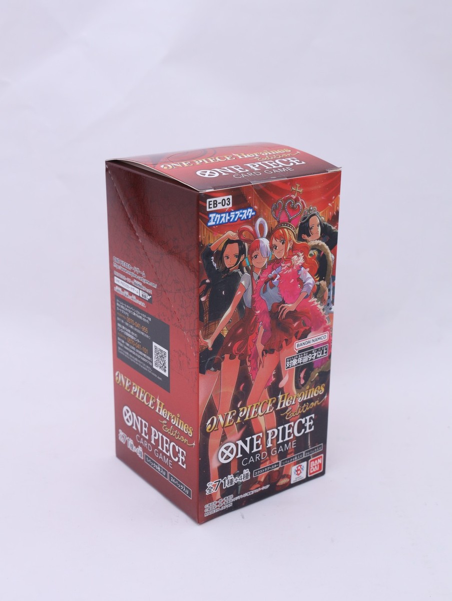 2025 ONE PIECE Card Game Booster Box EB-03 Heroines Edition