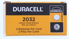 Duracell Lithium Coin Battery 2032 Box of 12 batteries 