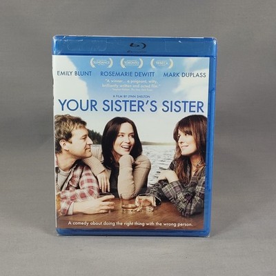 Your Sister's Sister Blu-ray Emily Blunt Rosemarie DeWitt Mark Duplass NEW