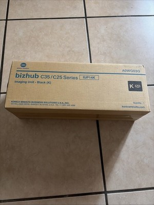 Genuine Konica Minolta IUP14Y Yellow Printer Toner for C35/C25 Series 