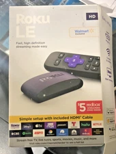Roku LE HD Streaming Media Player with High Speed HDMI OPEN BOX