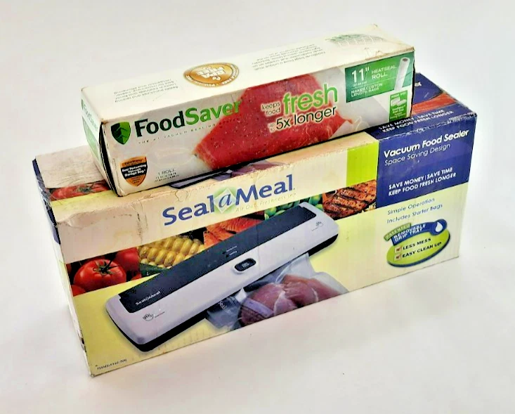 Rival Seal-a-Meal Vacuum Sealer System & Extra Bags, FSSMSL0160-000, New