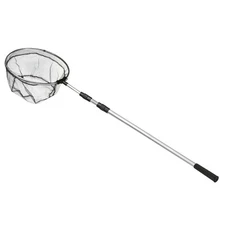 Floating Fishing Net Folding Round 6.9ft Telescopic Landing Pole Handle