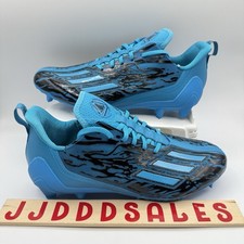 Botines de fútbol Adidas Adizero 12.0 Poison Panther Cian IG7209 para hombre talla 9.5 nuevos con etiquetas