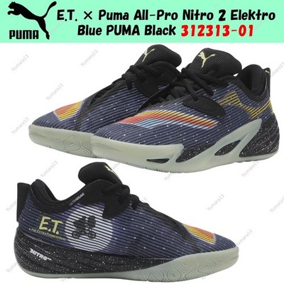 E.T. × Puma All-Pro Nitro 2 Elektro Blue PUMA Black 312313-01 Herren Gr.