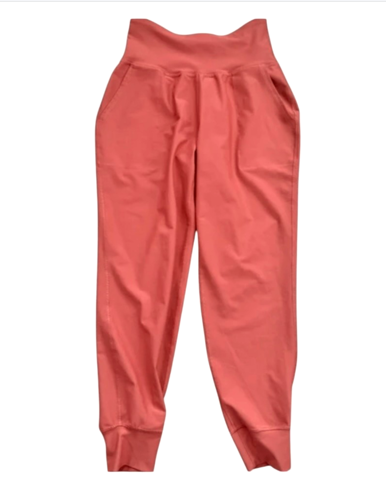 OLD NAVY Powersoft HIGH RISE RUST LEGGINGS 7/8 JOGGERS Go-Dry 2-Pockets Pants 2X