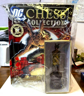 Eaglemoss DC Chess Collection Man-Bat #2 with Magazine Black Rook Factory Sealed