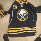 Reebok Buffalo Sabres Cody Hodgson Autographed NHL Hockey Jersey Blue #19