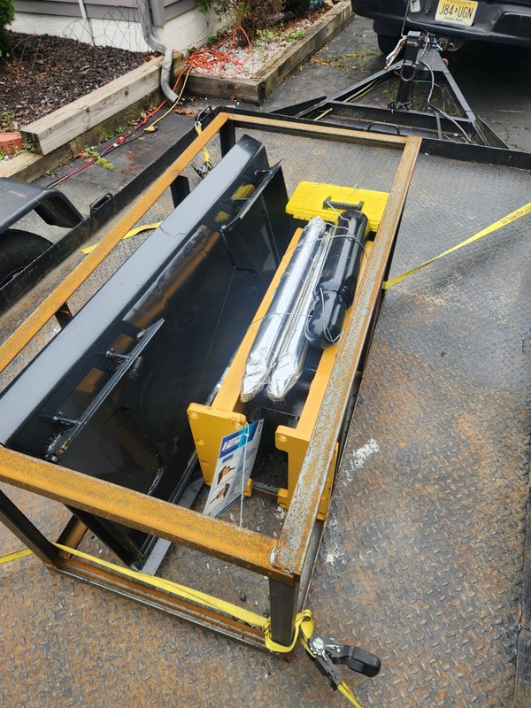 AGT SSHH680 Skid Steer Loader Hydraulic Hammer Attachment, Universal Fit