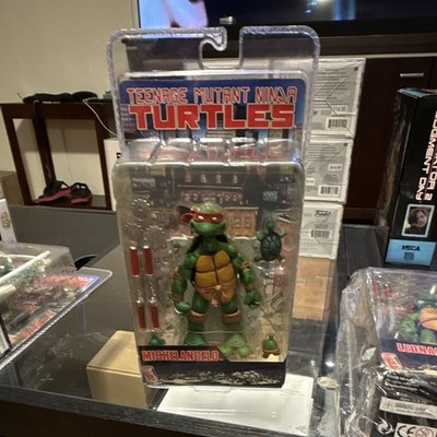 NECA Mirage 2008 Teenage Mutant Ninja Turtles Michelangelo Clamshell Package