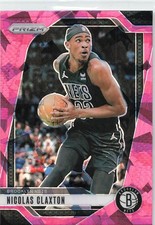 2024-25 Panini Prizm #38 Nicolas Claxton Prizms Green Wave