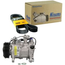 NISSENS Klimakompressor + CONTI 6PK2145 f�r BMW X5 F15 F85 X6 F16 F86 5ER F10