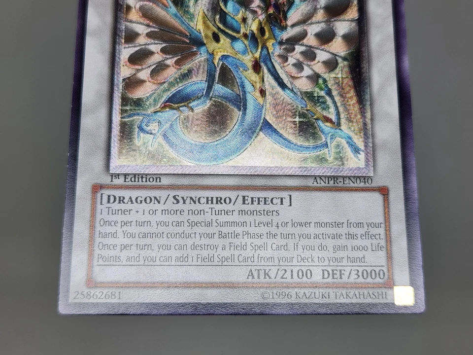YuGiOh Ancient Fairy Dragon ANPR-EN040 1st Edition Ultimate Rare NM - Image 2 of 4