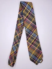 Bloomindales The Mens Store Mens Formal Necktie 56"Lx3"W Multicolor Neck Tie