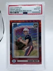 PSA10 2024 Panini Donruss - Rated Rookie Drake Maye #379 Optic  Red Wave Prizm