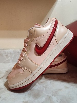 Women's Size 9 Nike Air Jordan 1 Low Patent Valentine's Day 2025