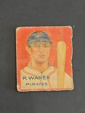 1935 GOUDEY PAUL WARNER CUT FROM ✂️ A ORIGINAL CARD WHICH HAD 4 PLAYERS PIRATES