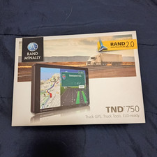Rand McNally TND 750 Truck GPS 7" Wi‑Fi Real-Time Traffic 3D Lane Guidance