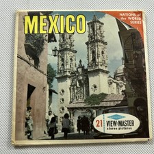 Sawyer's View-Master MEXICO Nations of the World Series 3 Reel Set B001