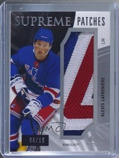 2020-21 Upper Deck SP Game Used Supreme 6/15 Alexis Lafreniere #SP-AL Patch 4wd