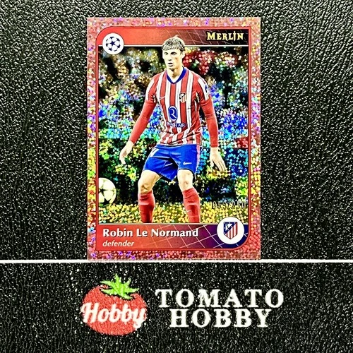 ROBIN LE NORMAND /250 ROSE GOLD SPECKLE TOPPS MERLIN CHROME UEFA 2024-25