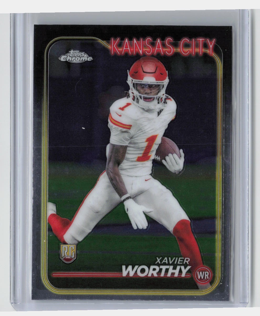 2024 Topps Chrome #208 Xavier Worthy