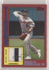 2019 Topps 1984 Baseball Relics Red 1/25 Nick Castellanos Nicholas #84R-NC uk2
