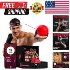 Boxing Ball with Punch Counter App | Boxing Equipment - Speed, Agility & Trai...