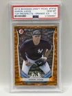 2014 Bowman Draft Picks & Prospects Aaron Judge Orange Ice #9/25 PSA 10 POP 3